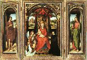 Hans Memling Triptych oil painting reproduction